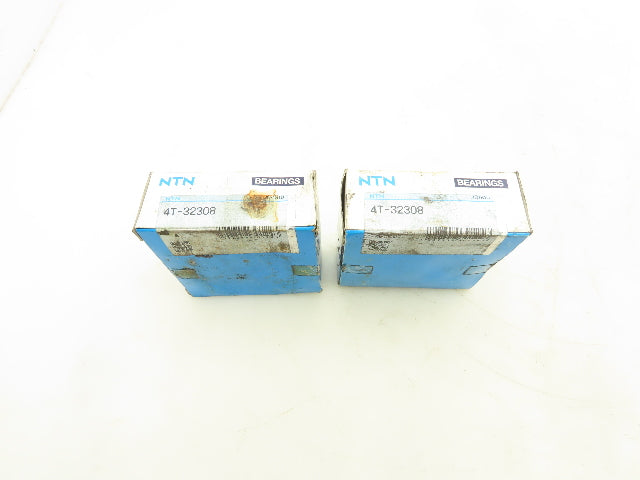 NTN 4T-32308 Tapered Roller Bearing Set 40mm Bore 80mmOD Lot of 2