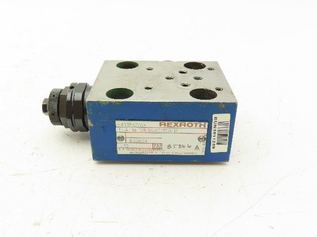 Rexroth LFA 16 DBEM-60/200/12 2-Way Cartridge Valve Logic Control Cover