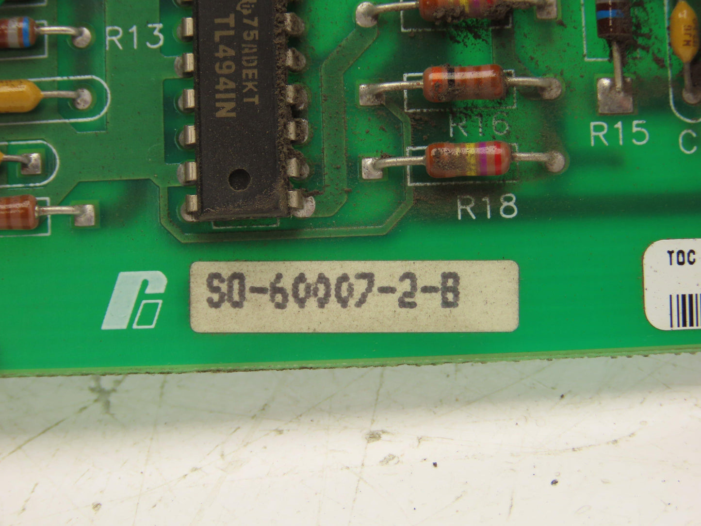 Reliance SO-60007-2-B Automax Power Supply PLC Slot Rack