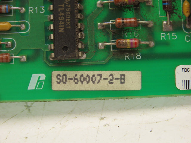 Reliance SO-60007-2-B Automax Power Supply PLC Slot Rack