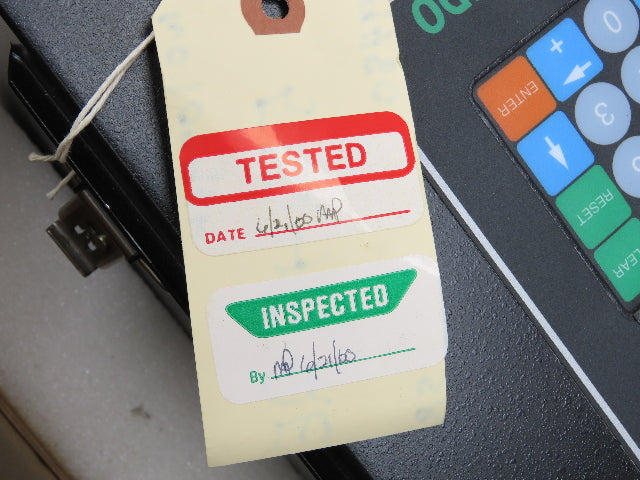 Mettler Toledo 9480 Expressweigh Checkweigher Scale Conveyor Control Panel