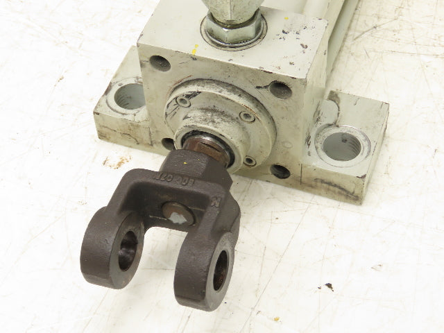 Hydraulic Tie-Rod Cylinder 2.5" Bore 24" Stroke Side Lug Foot Mount