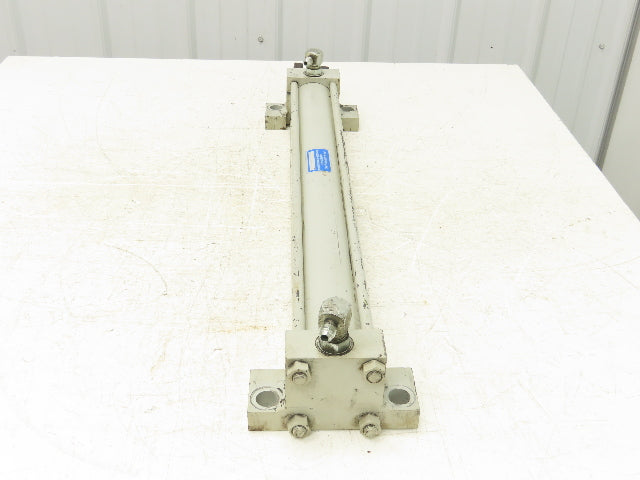 Hydraulic Tie-Rod Cylinder 2.5" Bore 24" Stroke Side Lug Foot Mount