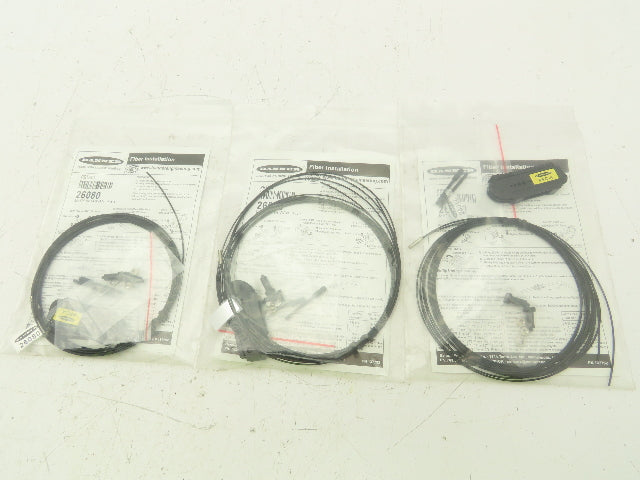 Banner PBT26U Fiber Optic Wire Cutter Kit 2m 0.5mm Core Lot of 3