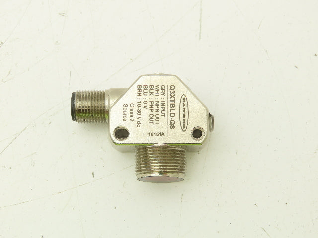 Banner Q3XTBLD-Q8 Laser Diffuse Contrast Sensor 300mm