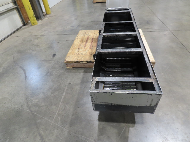 Enomoto Hinge Belt CNC Chip Conveyor 16"x 62" Infeed 31" Discharge 220V 3PH