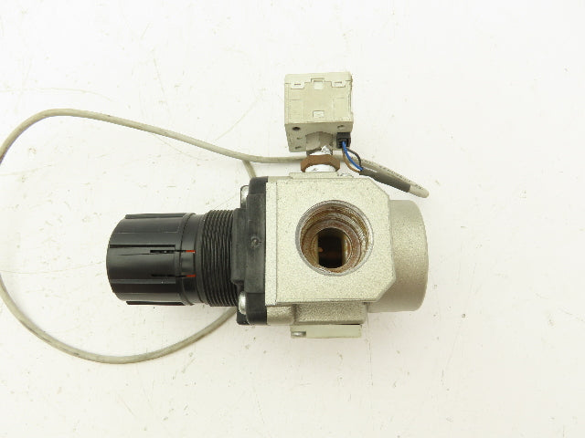 SMC AR40-N06-Z Pneumatic Regulator W/ Digital Pressure Switch 7-125 PSI 3/4"NPT
