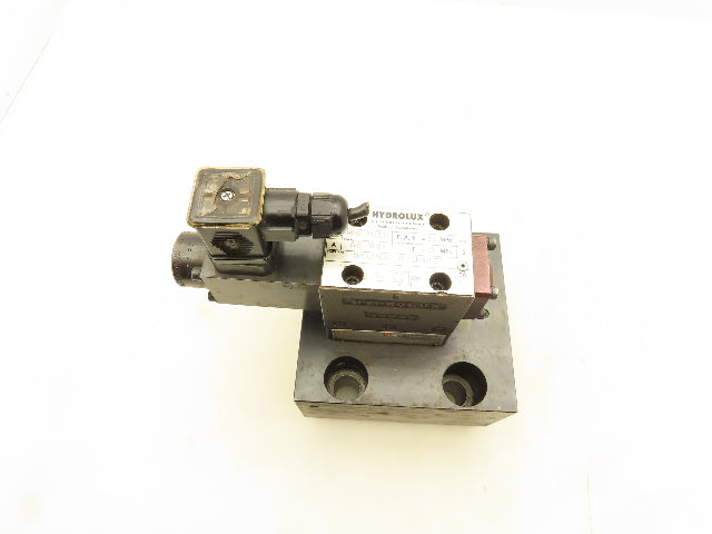 Moog Hydrolux CCE50C11WX06 Hydraulic Proportional 2-Way Cartridge Solenoid Valve