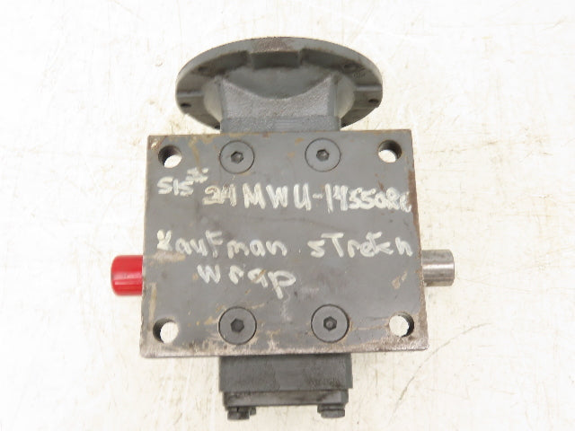 Winsmith 924MWU D-90 SE Worm Gearbox 60:1 Reducer .66Hp 29 RPM Dual Shaft 56C