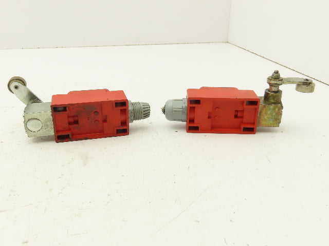 Bernstein ENK-UV1Z AHS-V Limit Switch 500V 10A 30mm Arm Plastic Roller Lot of 2