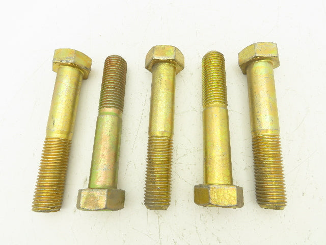 1-1/4"-7x7" Grade L9 Hex Head Cap Screw Bolt Course Thread Steel Lot Of 5