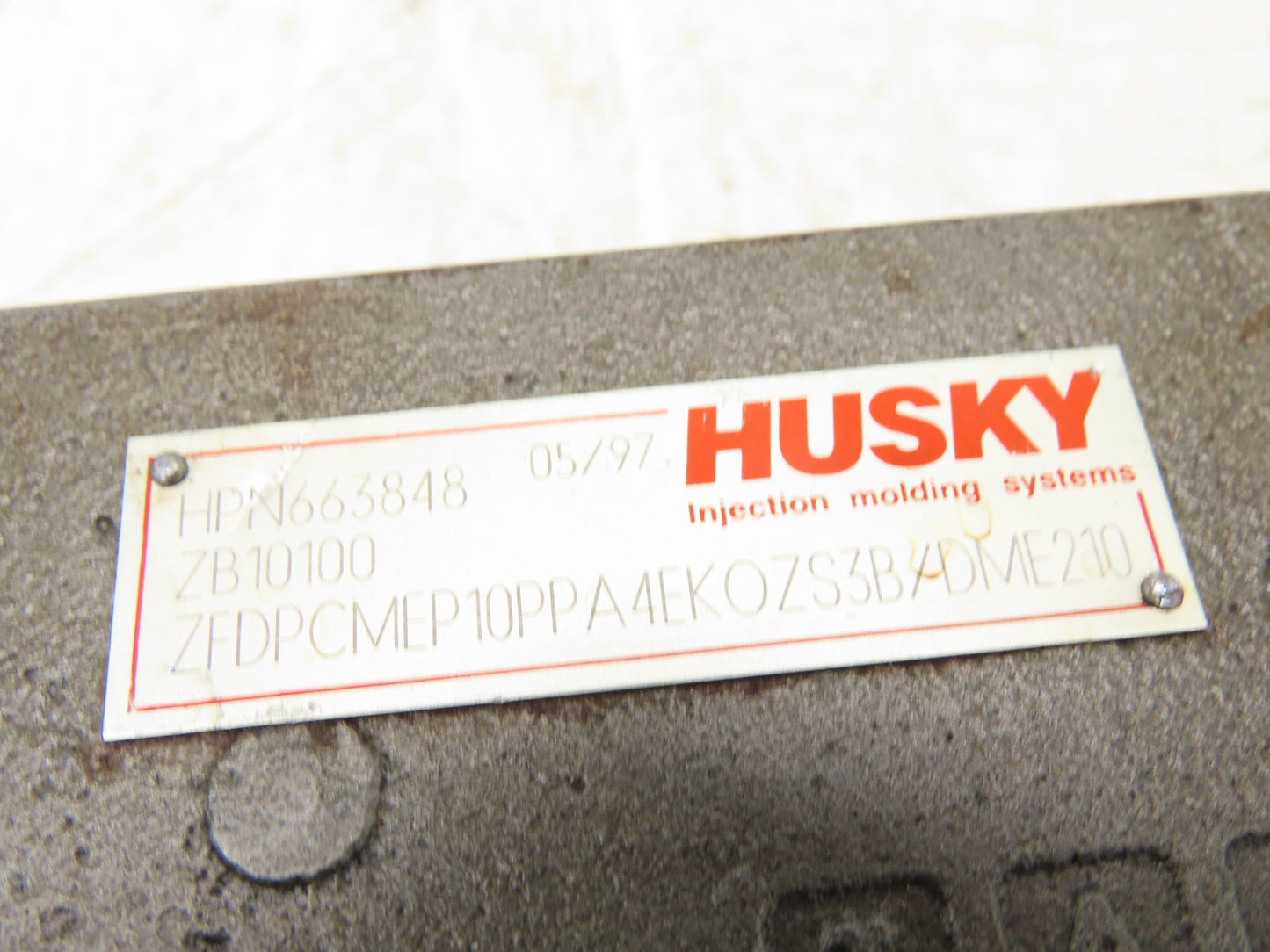 Husky Hydrolux ZFDPCMEP10PPA4EK0ZS3B/DME210 Hydraulic Proportional Valve