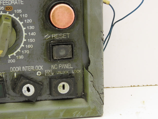 Okuma E0105-566-103-3 MPN7000 M-S HMI Operator Control Panel - Cracked frame