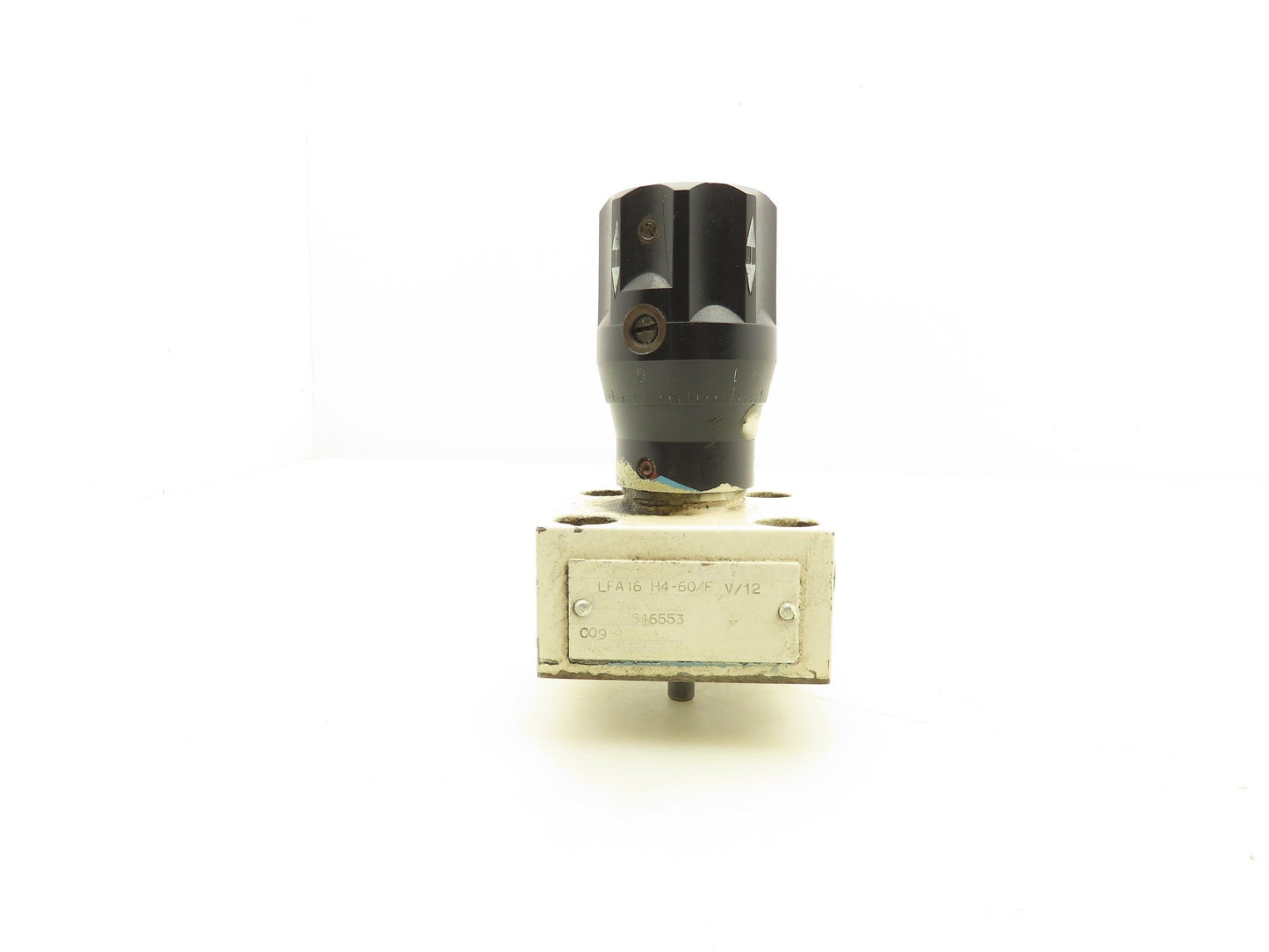 Rexroth LFA 16-H4-60/F-V/12 Cartridge Valve Logic Control Cover Manual Adjust