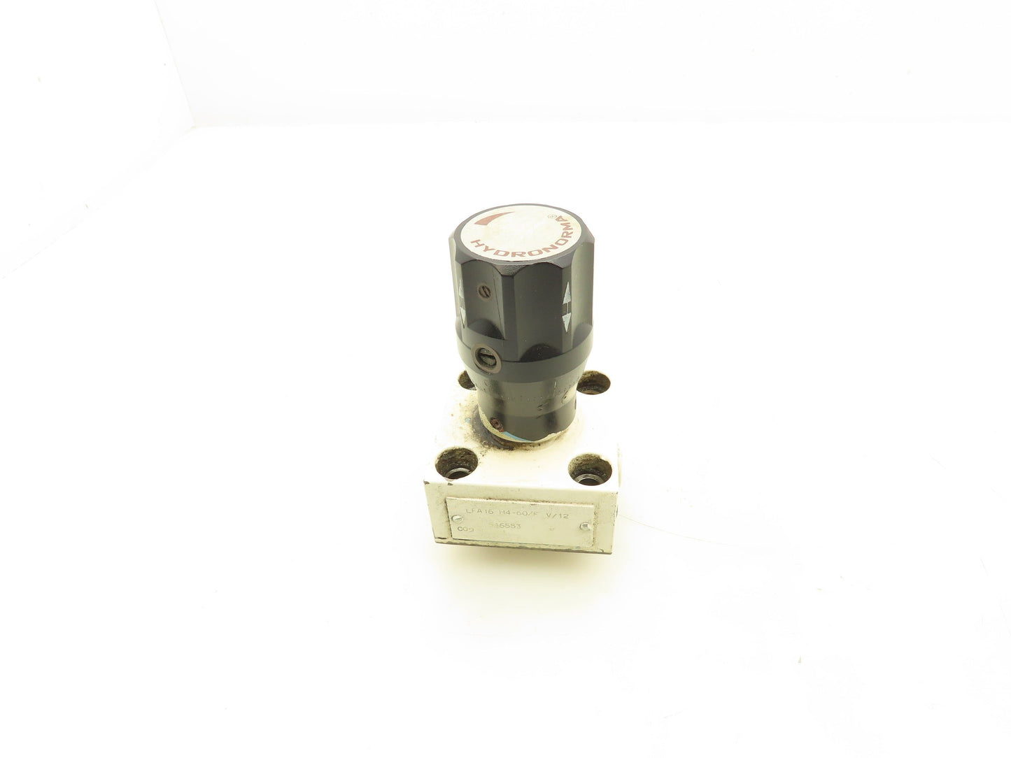 Rexroth LFA 16-H4-60/F-V/12 Cartridge Valve Logic Control Cover Manual Adjust