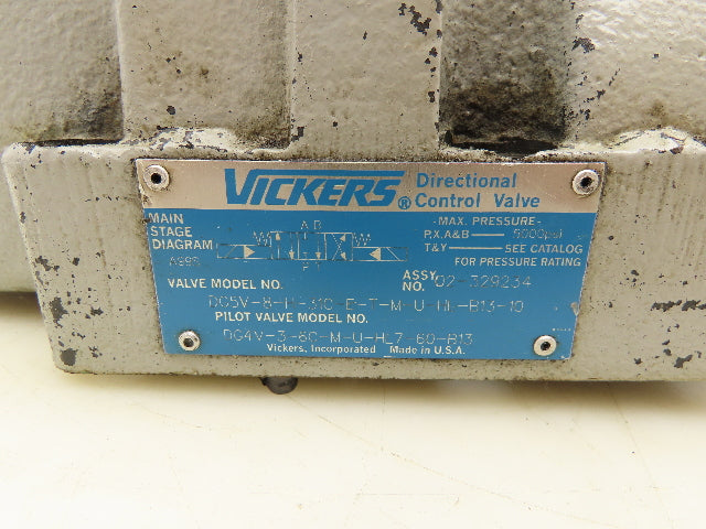 Vickers DG5V-8-H-31C-E-T-M-U-HL-B13-10 Directional Control Solenoid Valve 24V