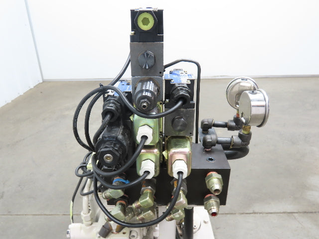 Okuma Hydraulic Power Unit 5 Gallon 8 GPM 1000 PSI Nachi UNI Pump 3Hp 220V 3PH