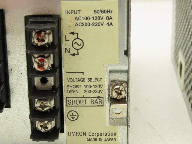 Omron S82J-30024 PLC Power Supply 100-230V In 24VDC 14A Out Lot of 4