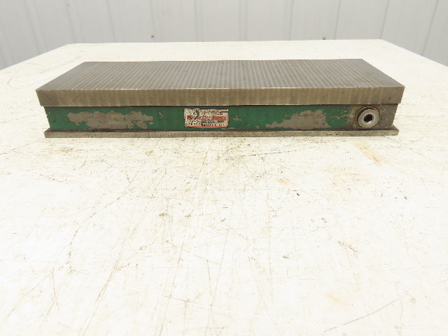 Taft-Peirce 6"x18" Rectangular Permanent Magnetic Block Chuck 2-5/8" Height