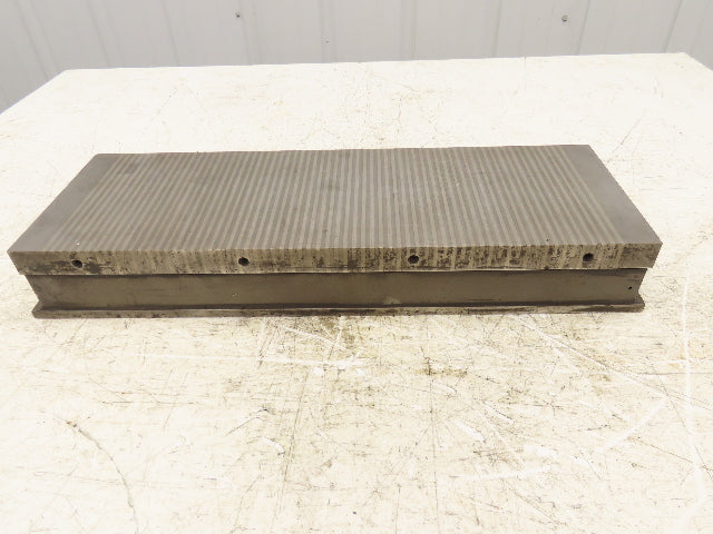 Taft-Peirce 6"x18" Rectangular Permanent Magnetic Block Chuck 2-5/8" Height