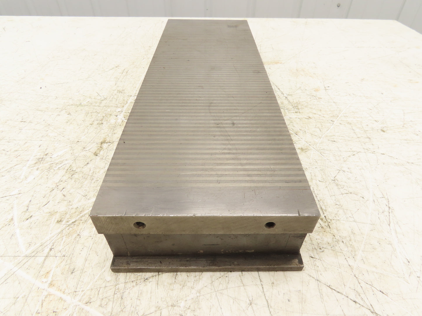 Taft-Peirce 6"x18" Rectangular Permanent Magnetic Block Chuck 2-5/8" Height