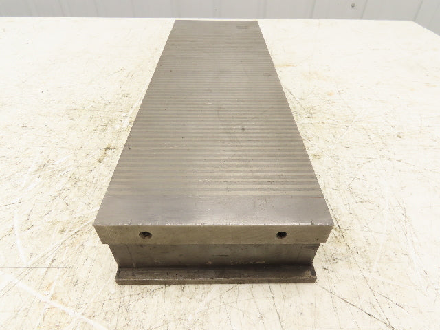 Taft-Peirce 6"x18" Rectangular Permanent Magnetic Block Chuck 2-5/8" Height