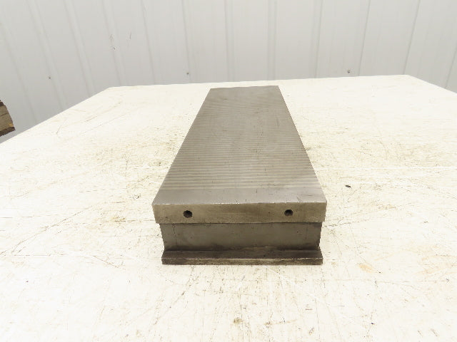 Taft-Peirce 6"x18" Rectangular Permanent Magnetic Block Chuck 2-5/8" Height