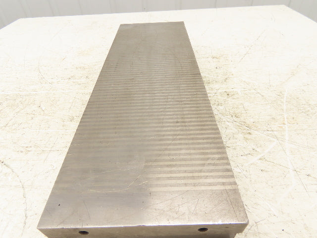 Taft-Peirce 6"x18" Rectangular Permanent Magnetic Block Chuck 2-5/8" Height
