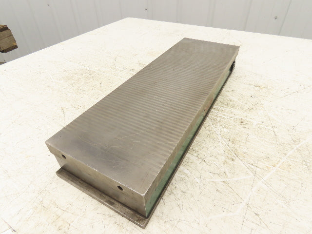 Taft-Peirce 6"x18" Rectangular Permanent Magnetic Block Chuck 2-5/8" Height