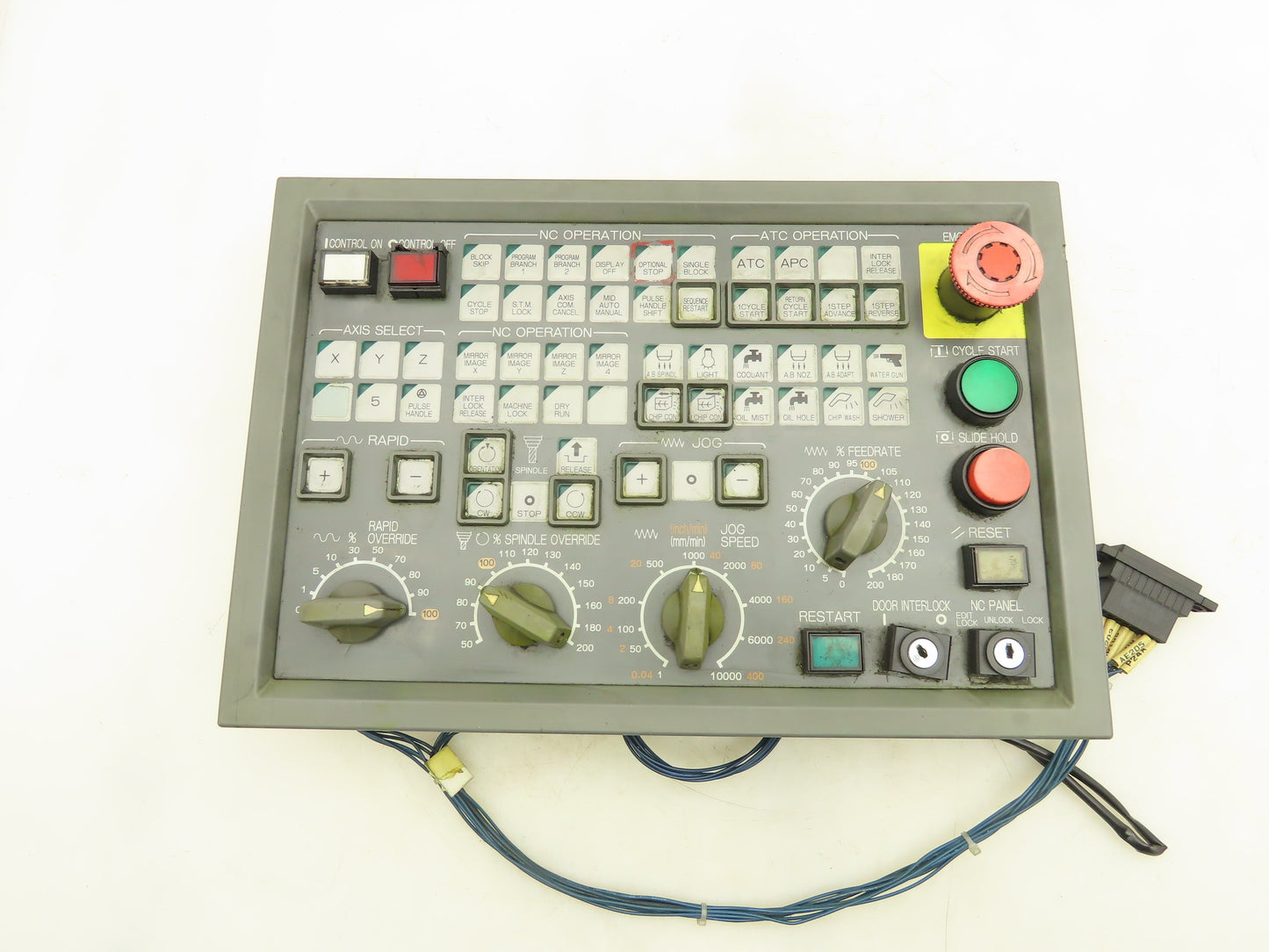 Okuma MPN7000 M-S Operator Interface Control Panel E0105-566-103-3
