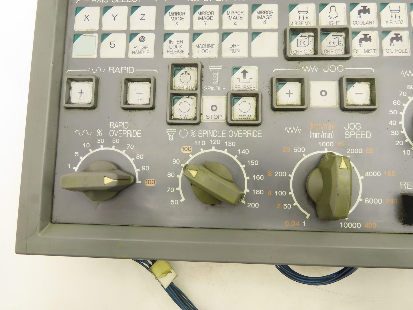 Okuma MPN7000 M-S Operator Interface Control Panel E0105-566-103-3