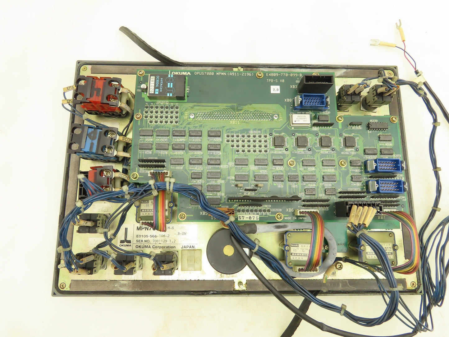 Okuma E0105-566-103-2 Operator Interface Control Panel