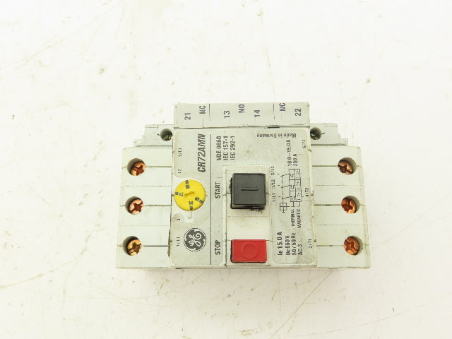 General Electric CR72AMH Manual Motor Starter Protector 600V 2.5A 3 Pole