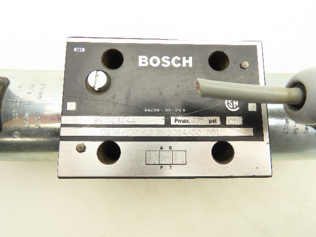 Bosch 081WV10P1V1018WS024/00 D51 Directional Control Solenoid Valve 24VDC