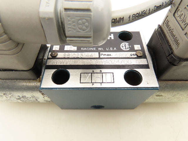 Bosch 081WV06P1V1018WS024/00 D51 Directional Control Solenoid Valve 24V D03 NG6