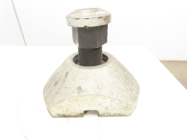 CNC Lathe Machine Leveling Feet M55x2.0 S Bolt 6"-8" Adj Height Set of 6