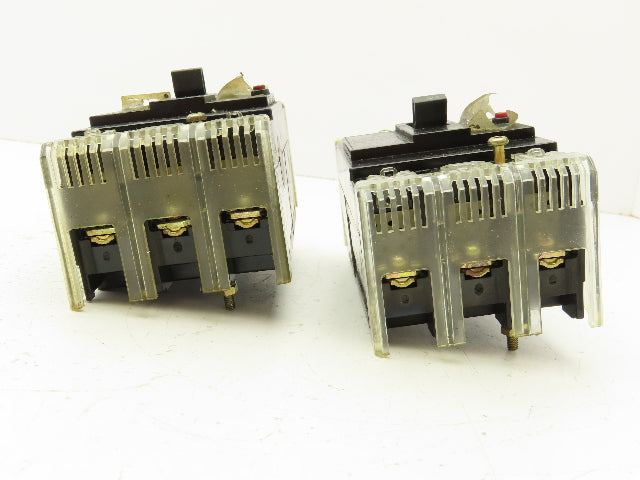 Fuji Electric EG33B Circuit Breaker 30A 3 Pole 100-200-415V Lot of 2