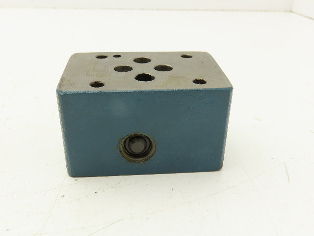 Bosch MRA 6T 2 Check Valve Sandwich Plate NG6 D03 9810161174