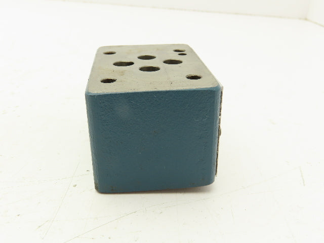 Bosch MRA 6T 2 Check Valve Sandwich Plate NG6 D03 9810161174