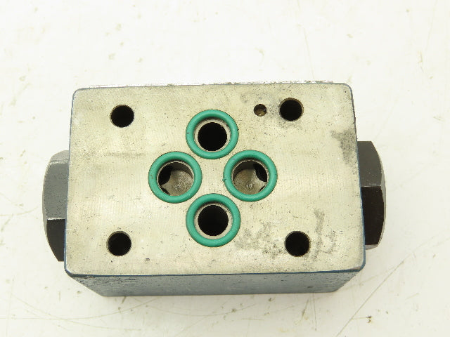 Bosch 0 811 024 105 Check Valve Sandwich Plate NG6 D03