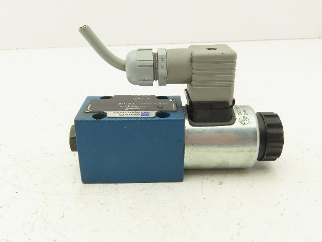 Rexroth 4WE 6 UA62/EG24N9K4 Directional Control Solenoid Valve 24VDC NG6 D03