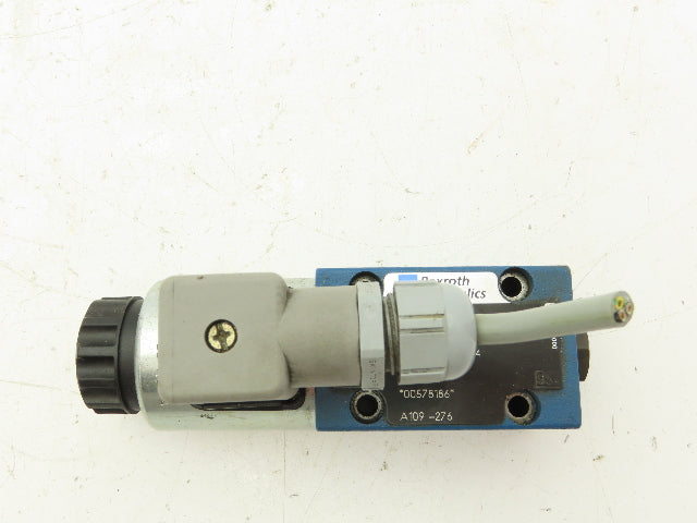 Rexroth 4WE 6 UA62/EG24N9K4 Directional Control Solenoid Valve 24VDC NG6 D03