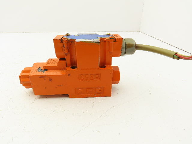 Yuken T-DSG-01-2B3-D24-50 Directional Control Solenoid Valve 24V 4/2 NG6 D03