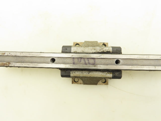 Bosh Rexroth R165119420 Ball Car Linear Guide Carriage Block 15 x 190mm Rail