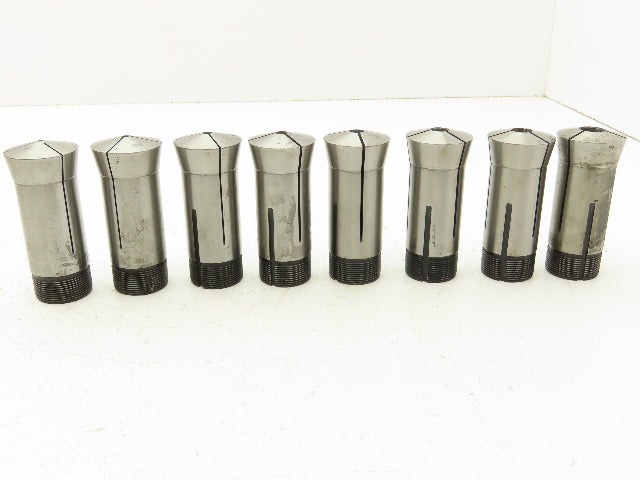 5C Round Collet Set 1/16" to 1/2" by 16ths Lot of 8