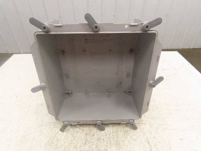Kraloy JBX12126 Electrical Enclosure 12x12x6" PVC Junction Pull Box 4.5x9.75"