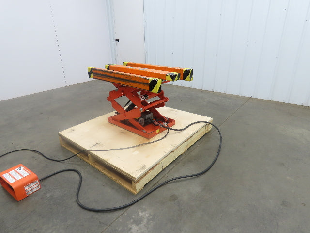 Presto DXS30-10 Compact Double Scissor Lift Table 1000lb 30" Travel 120V 1Ph