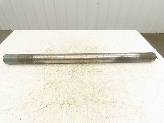 Hytrol 2.5"x 38"BF Steel Gravity Conveyor Roller 11/16" Hex Axle