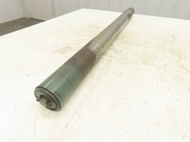 Hytrol 2.5"x 38"BF Steel Gravity Conveyor Roller 11/16" Hex Axle