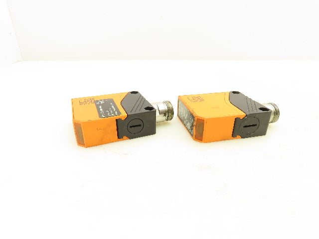 IFM Electronic OLB-FKOA/SL/LS Diffuse Reflection Sensor 1-800mm Lot of 2